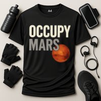 Occupy Mars Cooling Performance Crew T-Shirt