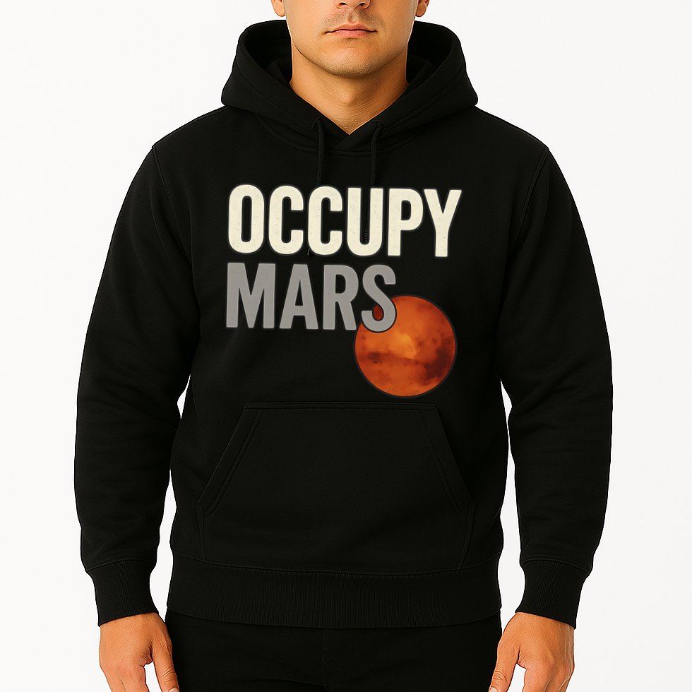 Occupy Mars Hoodie