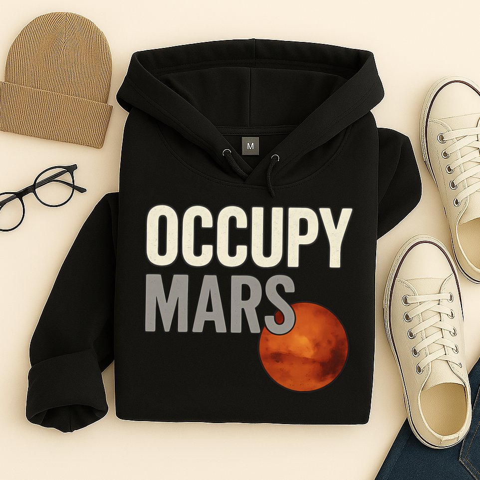 Occupy Mars Hoodie
