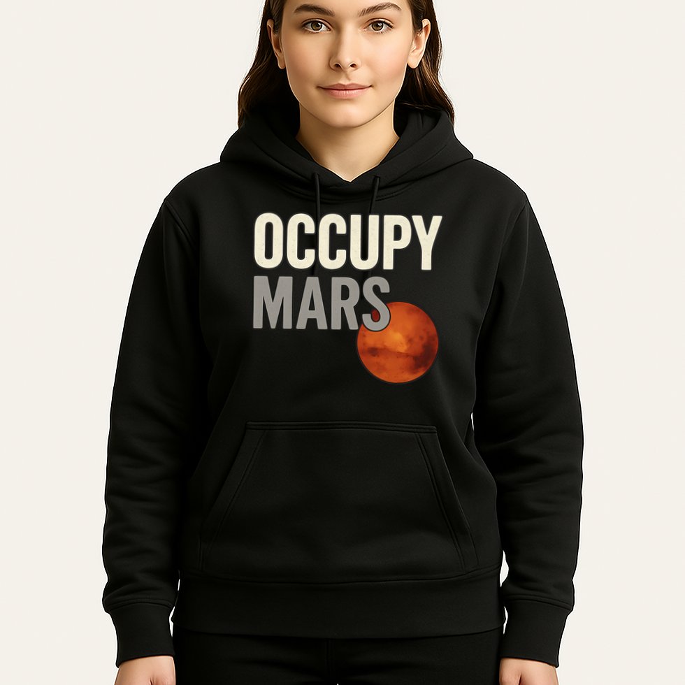 Occupy Mars Hoodie