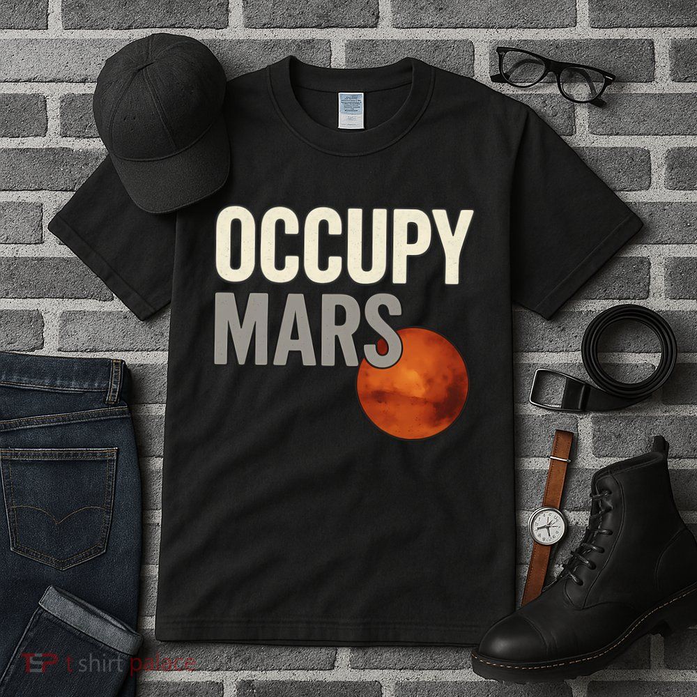 Occupy Mars Tall T-Shirt