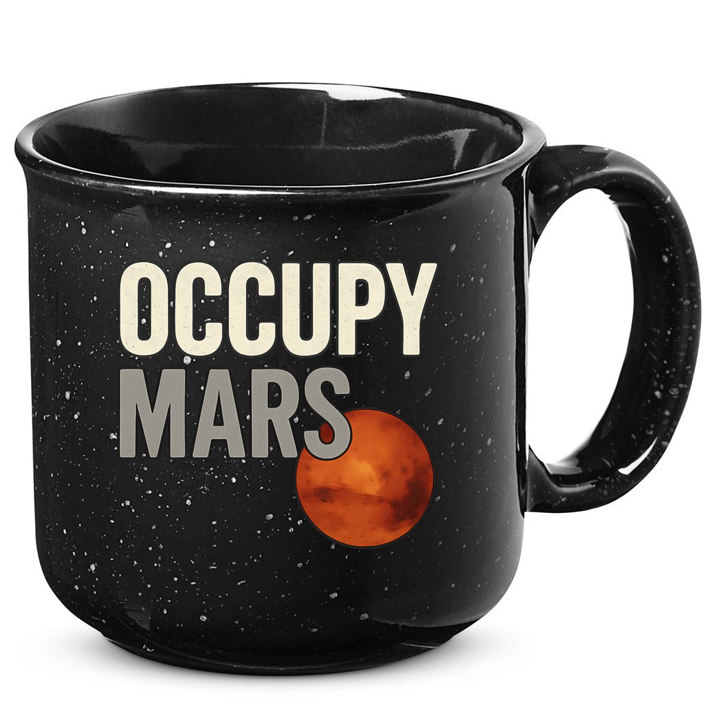 Occupy Mars 15oz Campfire Ceramic Mug