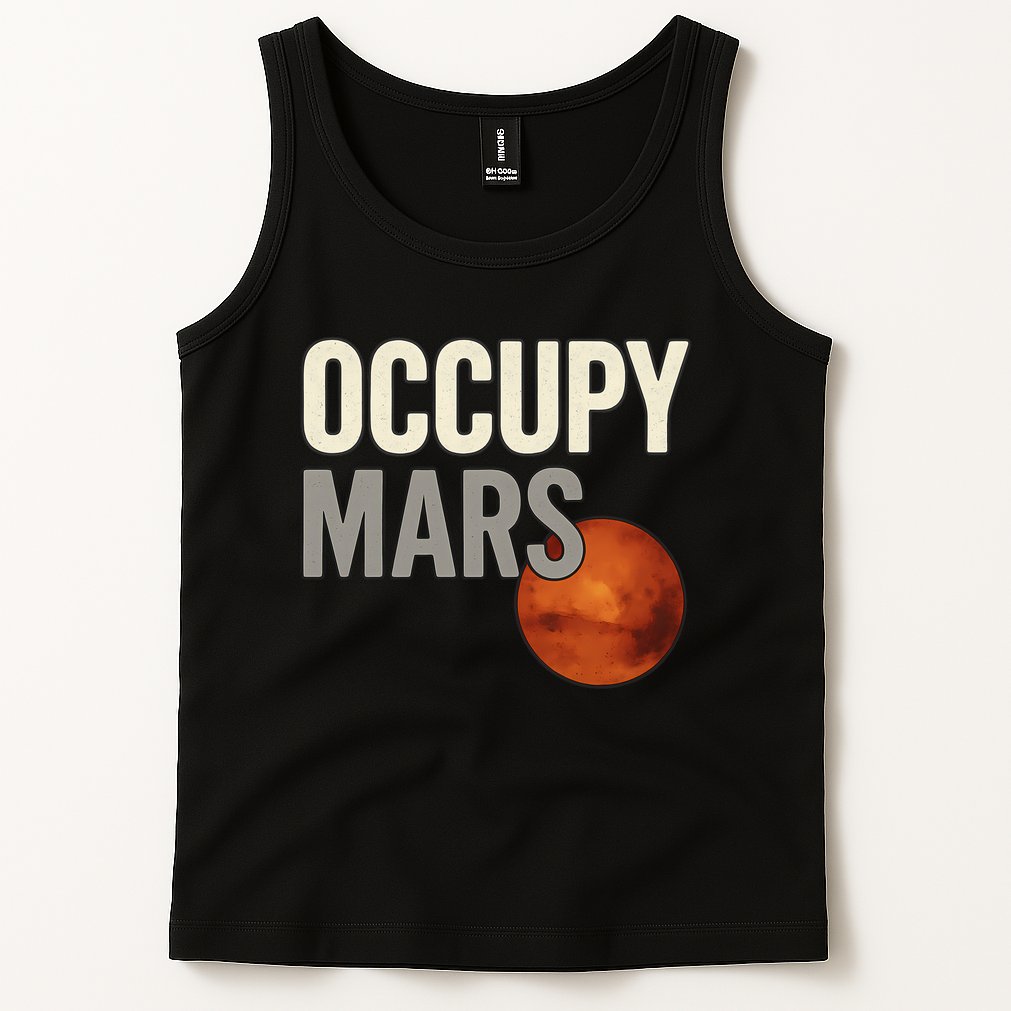 Occupy Mars Tank Top