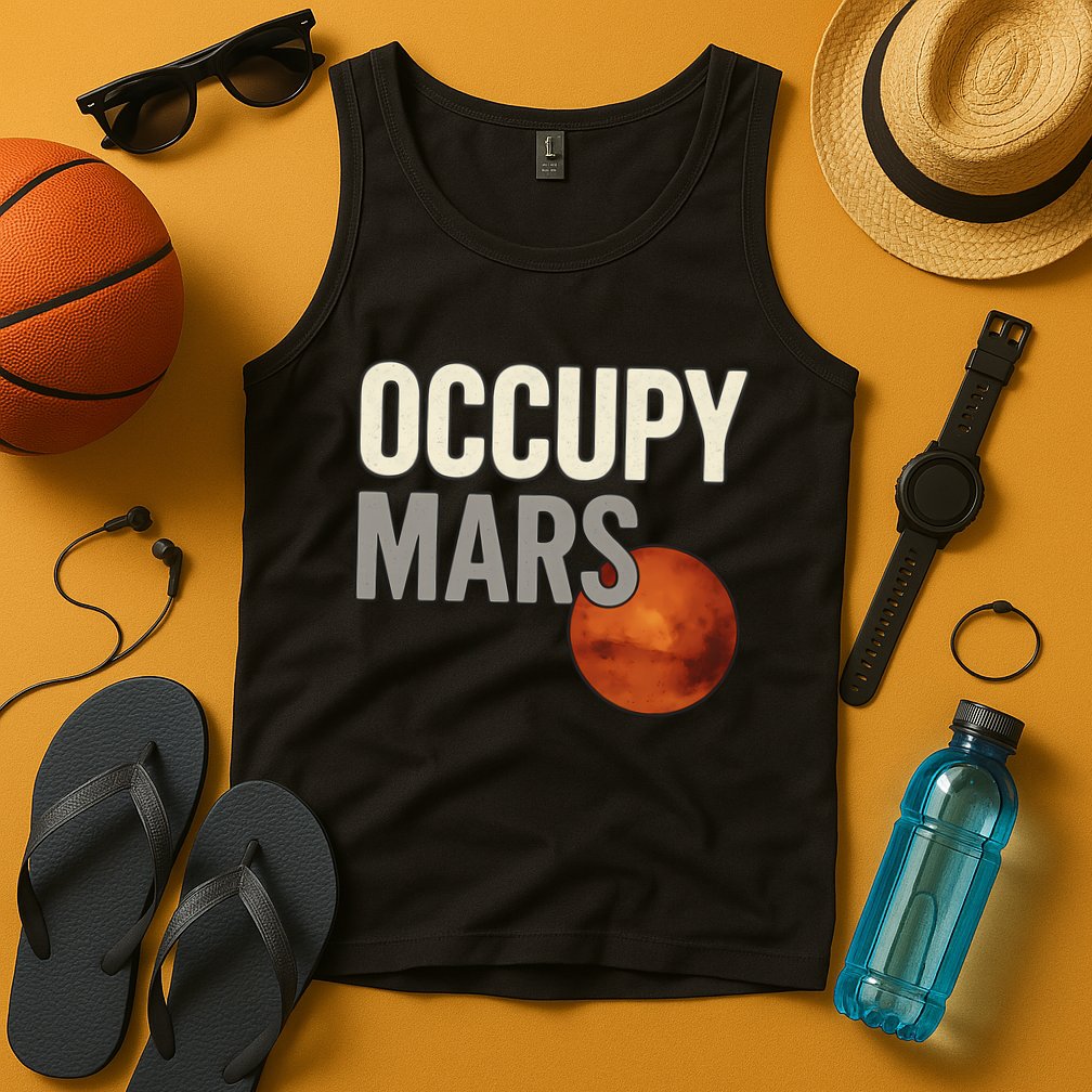 Occupy Mars Tank Top