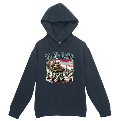 On Mallard On Gadwall Christmas Funny Duck Hunting Santa Urban Pullover Hoodie