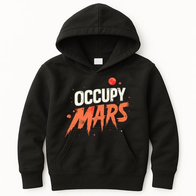 Occupy Mars Kids Hoodie
