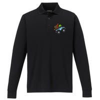 Oktoberfest Monstertruck Oktoberfest Costume Performance Long Sleeve Polo