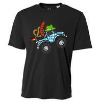 Oktoberfest Monstertruck Oktoberfest Costume Cooling Performance Crew T-Shirt