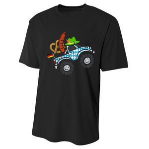 Oktoberfest Monstertruck Oktoberfest Costume Performance Sprint T-Shirt