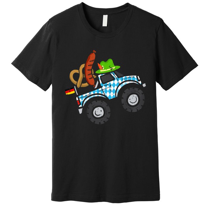 Oktoberfest Monstertruck Oktoberfest Costume Premium T-Shirt