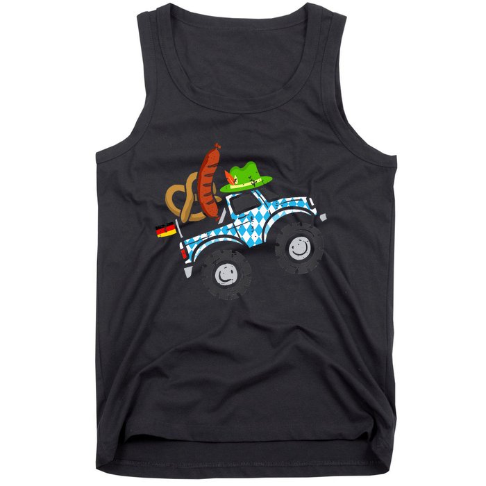 Oktoberfest Monstertruck Oktoberfest Costume Tank Top