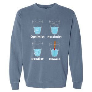 Oboist Music Orchestra Garment-Dyed Sweatshirt