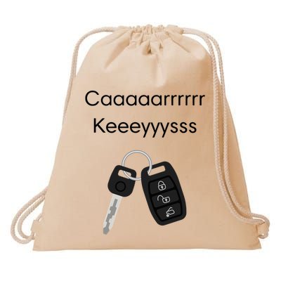 Our Most Popular Request Has Arrived Cashs Car Keys Drawstring Bag