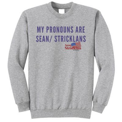 Official My Pronouns Are Sean Strickland Ufc293 Tall Sweatshirt