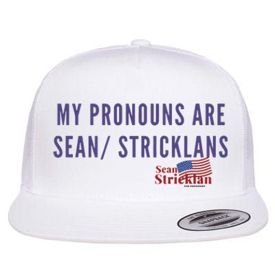 Official My Pronouns Are Sean Strickland Ufc293 Flat Bill Trucker Hat