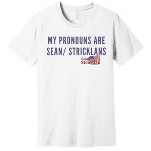 Official My Pronouns Are Sean Strickland Ufc293 Premium T-Shirt