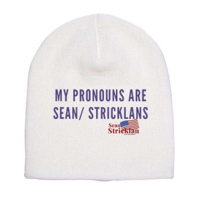 Official My Pronouns Are Sean Strickland Ufc293 Short Acrylic Beanie