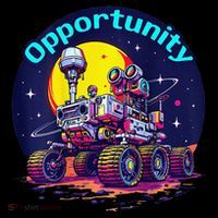 Opportunity Mars Rover NASA Space Exploration Tank Top