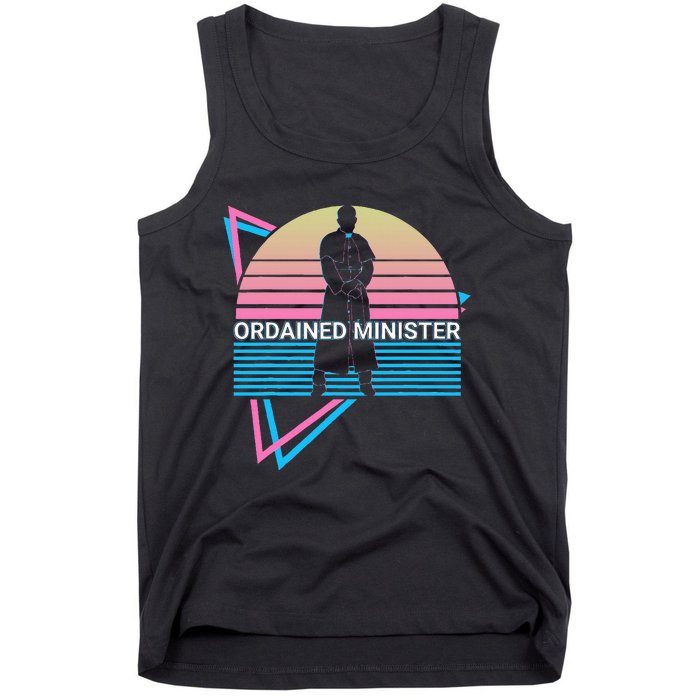 Ordained Minister Retro Tank Top