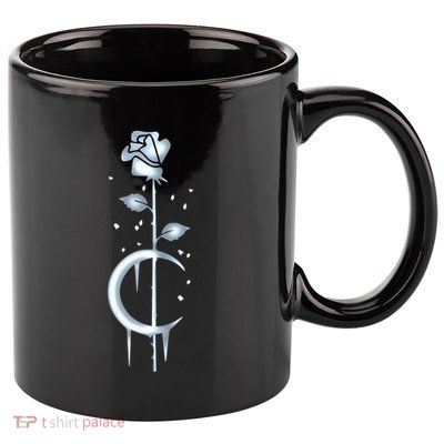 Occult Moon Rose Luna Witchcraft Witch Gothic Gift 11oz C Handle Ceramic Mug
