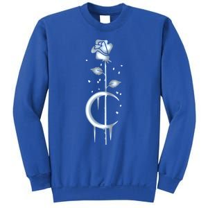 Occult Moon Rose Luna Witchcraft Witch Gothic Gift Sweatshirt