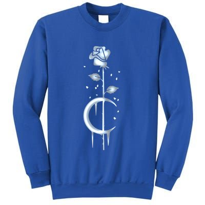 Occult Moon Rose Luna Witchcraft Witch Gothic Gift Sweatshirt
