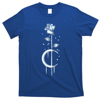 Occult Moon Rose Luna Witchcraft Witch Gothic Gift T-Shirt
