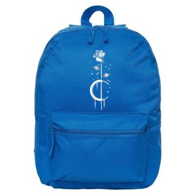 Occult Moon Rose Luna Witchcraft Witch Gothic Gift 16 in Basic Backpack