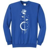 Occult Moon Rose Luna Witchcraft Witch Gothic Gift Tall Sweatshirt