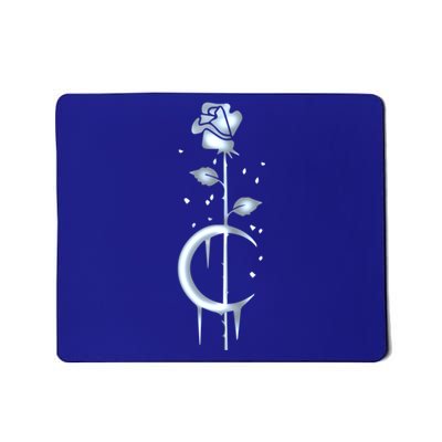 Occult Moon Rose Luna Witchcraft Witch Gothic Gift Mousepad