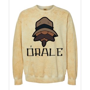 Orale Mexican Slang Chicano Pride Colorblast Crewneck Sweatshirt