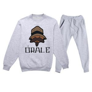 Orale Mexican Slang Chicano Pride Premium Crewneck Sweatsuit Set