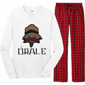 Orale Mexican Slang Chicano Pride Long Sleeve Pajama Set