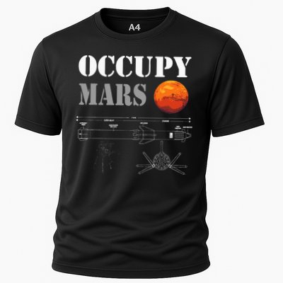Occupy Mars Starship Rocket Performance Shirt