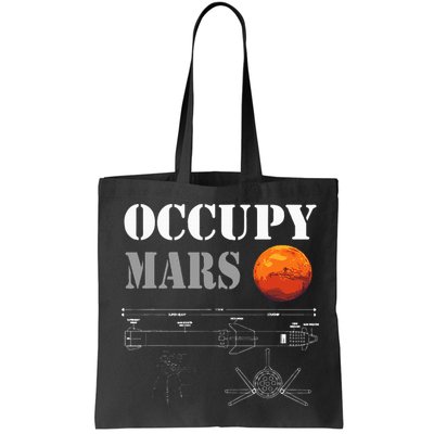 Occupy Mars Starship Rocket Bag