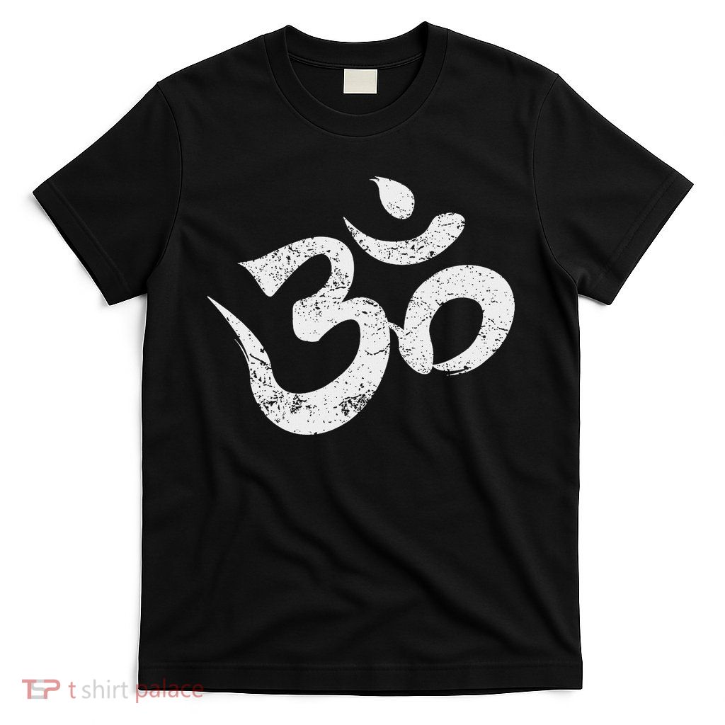 Ohm Meditation Symbol Aum Spiritual Indian Buddhism Omkar T-Shirt