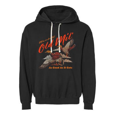 Old Milwaukee Style Old Mil Ducks Garment-Dyed Fleece Hoodie