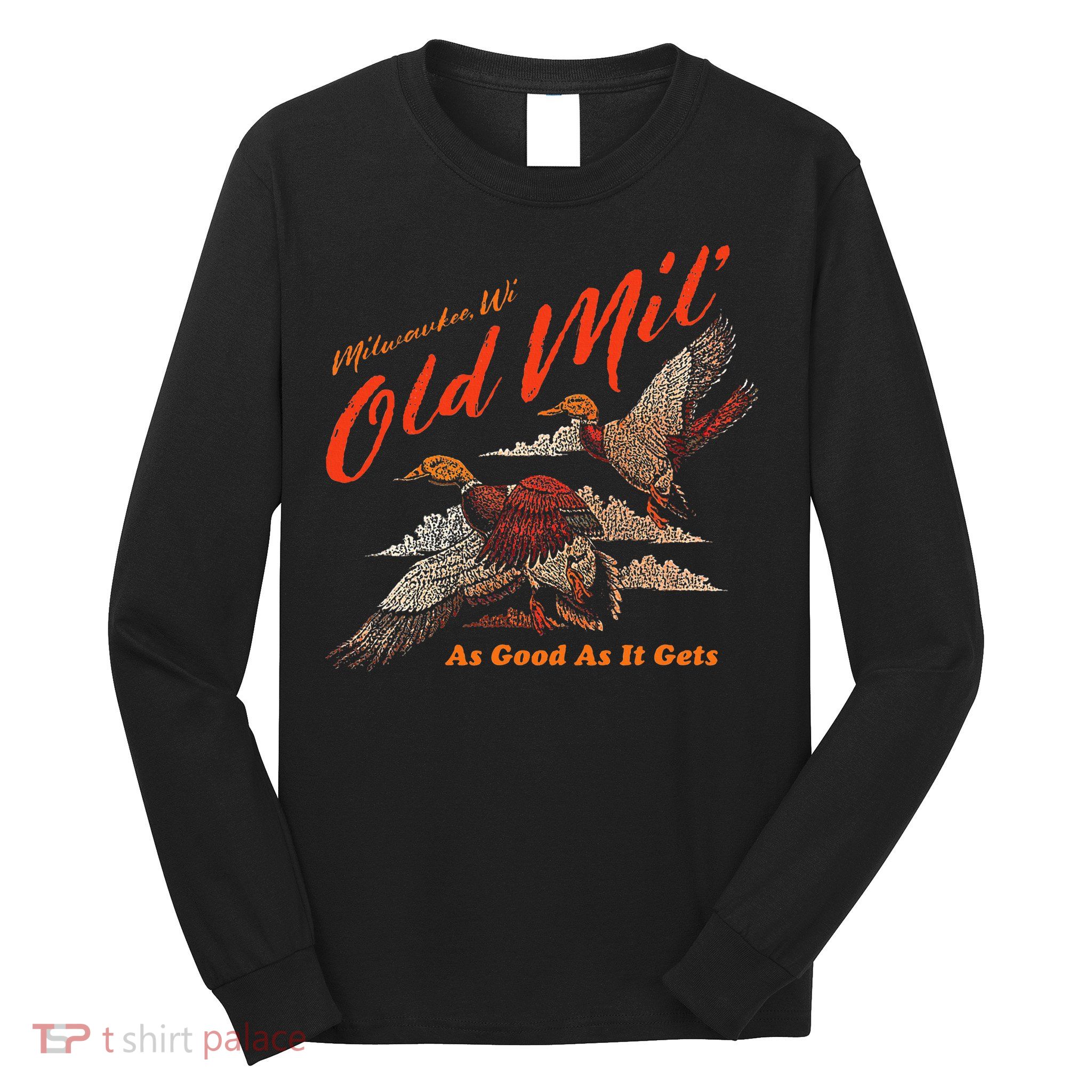 Old Milwaukee Style Old Mil Ducks Long Sleeve Shirt