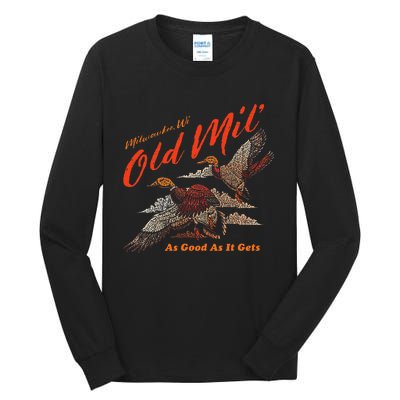 Old Milwaukee Style Old Mil Ducks Tall Long Sleeve T-Shirt