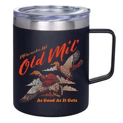 Old Milwaukee Style Old Mil Ducks 12oz Stainless Steel Coffee Mug