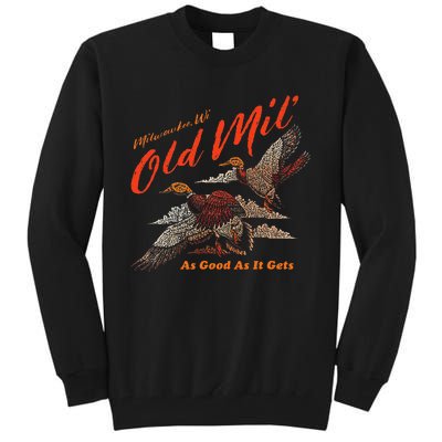 Old Milwaukee Style Old Mil Ducks Tall Sweatshirt