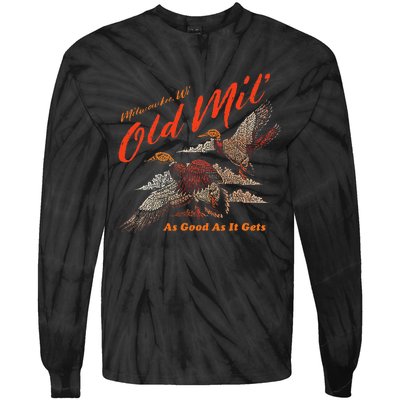 Old Milwaukee Style Old Mil Ducks Tie-Dye Long Sleeve Shirt