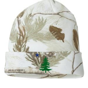 Old Maine State Flag 1901 Pine Tree Star Kati Licensed 12" Camo Beanie