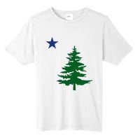 Old Maine State Flag 1901 Pine Tree Star Tall Fusion ChromaSoft Performance T-Shirt