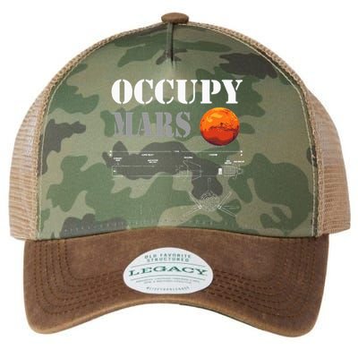 Occupy Mars Starship Rocket Legacy Tie Dye Trucker Hat