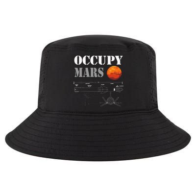 Occupy Mars Starship Rocket Cool Comfort Performance Bucket Hat