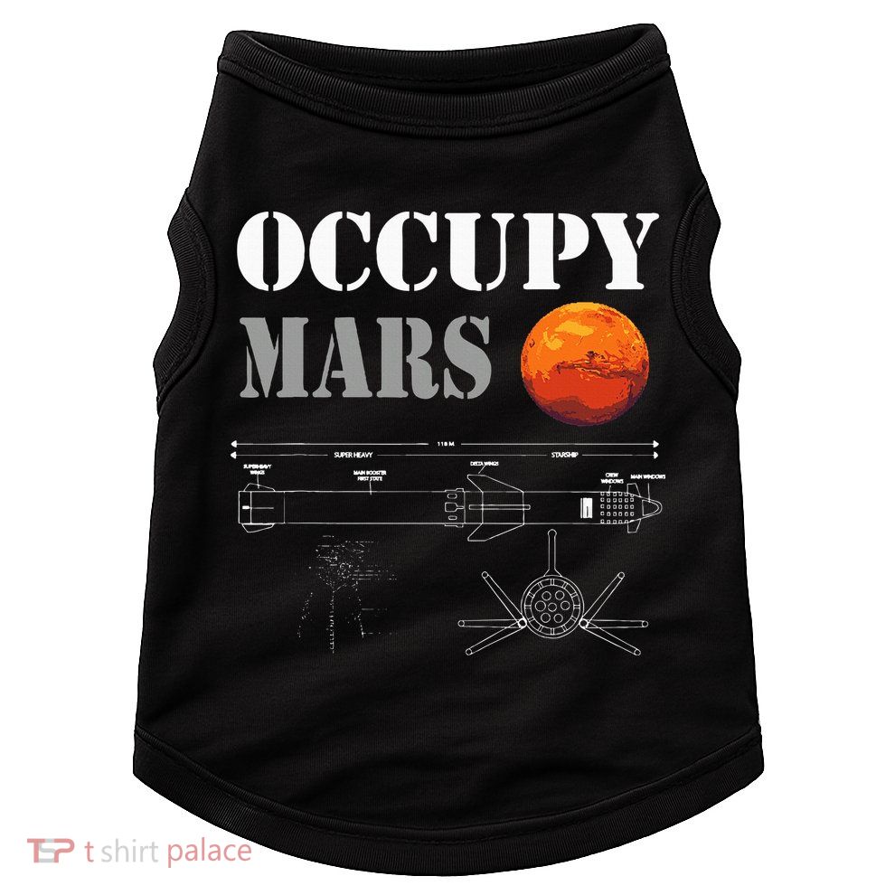 Occupy Mars Starship Rocket Doggie Tank