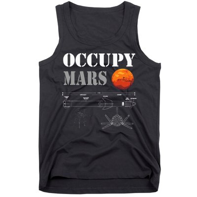 Occupy Mars Starship Rocket Tank Top