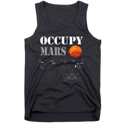 Occupy Mars Starship Rocket Tank Top