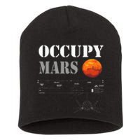 Occupy Mars Starship Rocket Short Acrylic Beanie